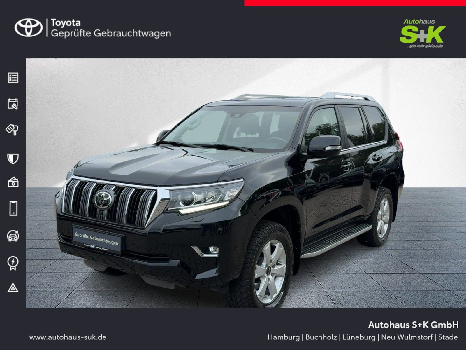 Toyota Land Cruiser TEC-Edition*8-Fach*JBL*Sch-Dach*Vol