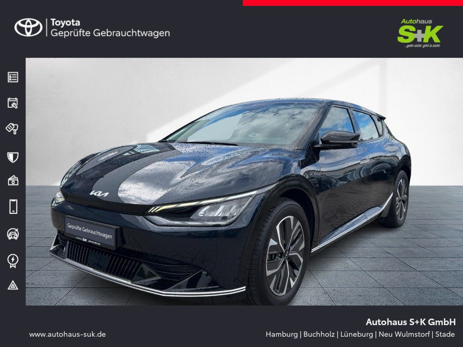 KIA EV6 Elektro 58 kWh 2WD*SHZ*LRHZ*KAMERA*NAVI*KLIM