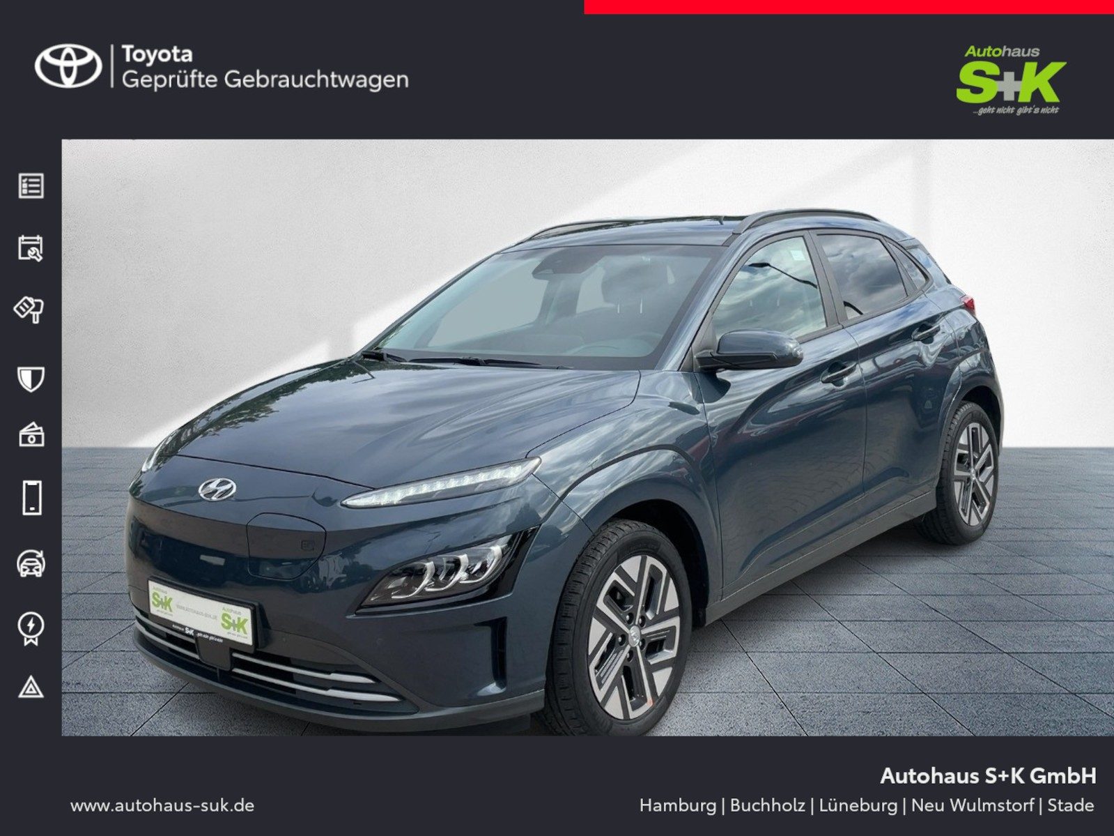 HYUNDAI KONA Trend Elektro 2WD +WINTER-P.+ACC+KAMERA+PDC