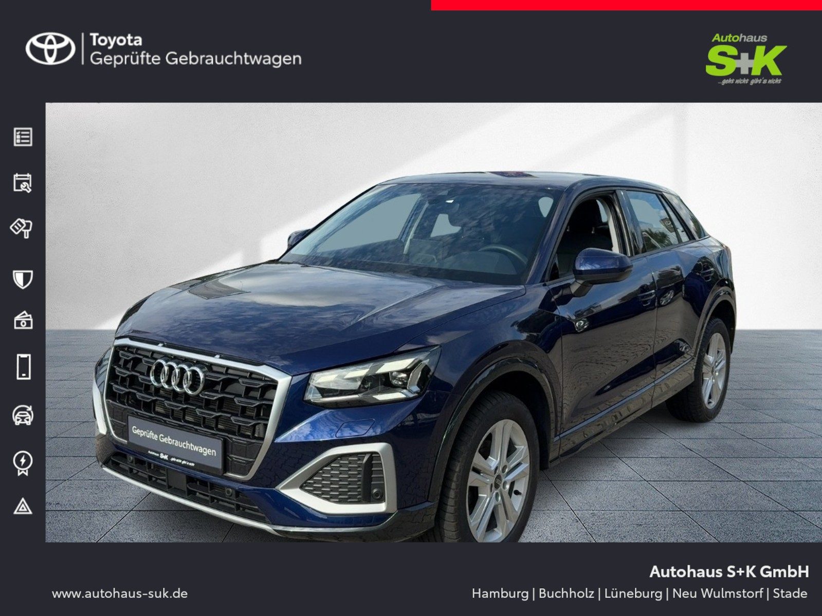 AUDI Q2 35 TFSI advanced*Carplay*R-Kamera*Matrix-LED*