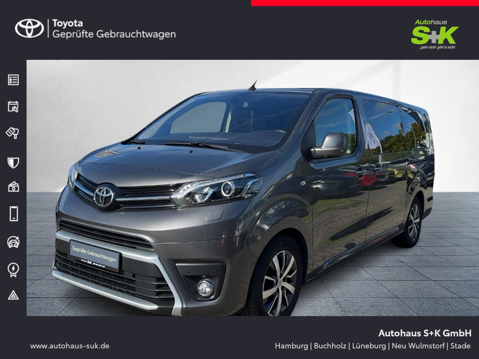 Toyota Proace Verso 2.0 D-4D L2 Executive +KAMERA+FSE+7