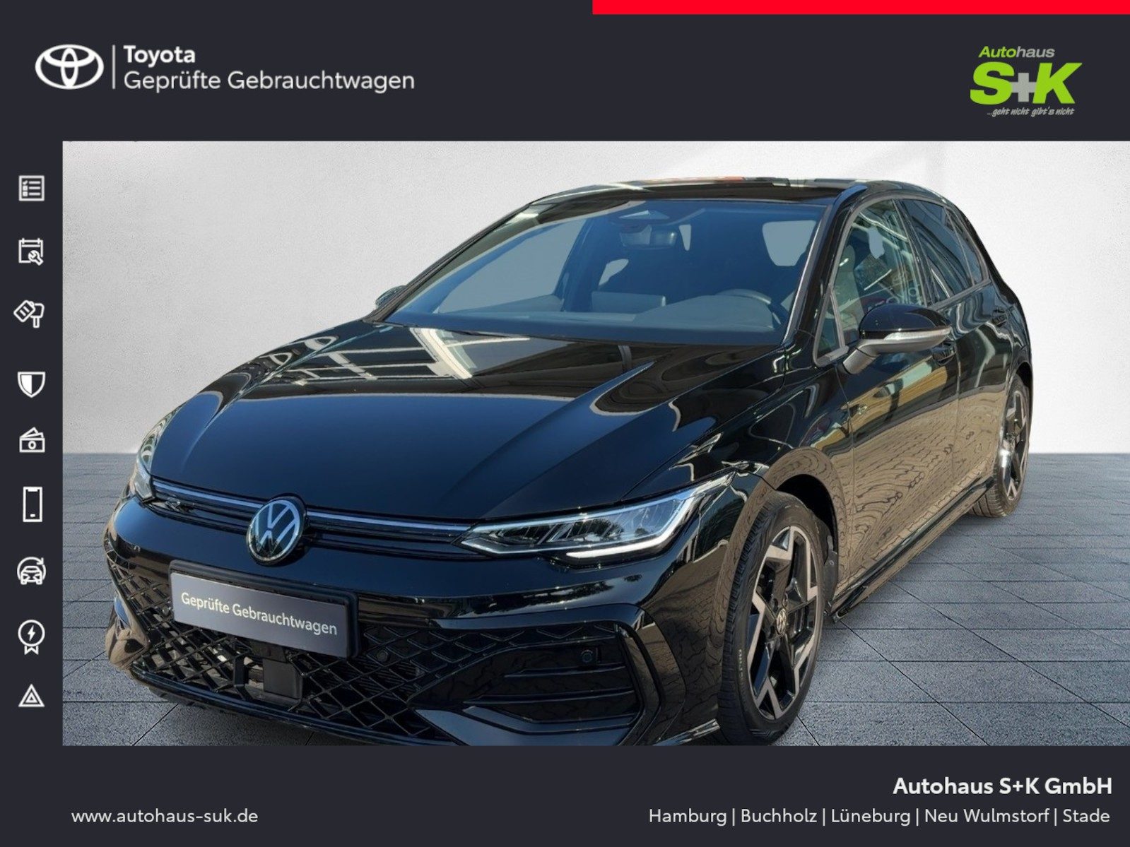 VW Golf R-Line"Carplay"Totwinkel"EPH"R-Kamera"Allwe