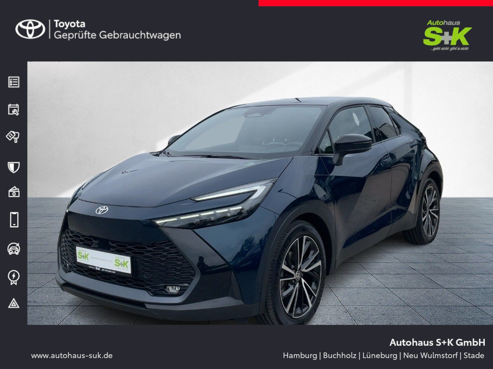 Toyota C-HR 2.0 Hybrid Lounge Premiere FWD