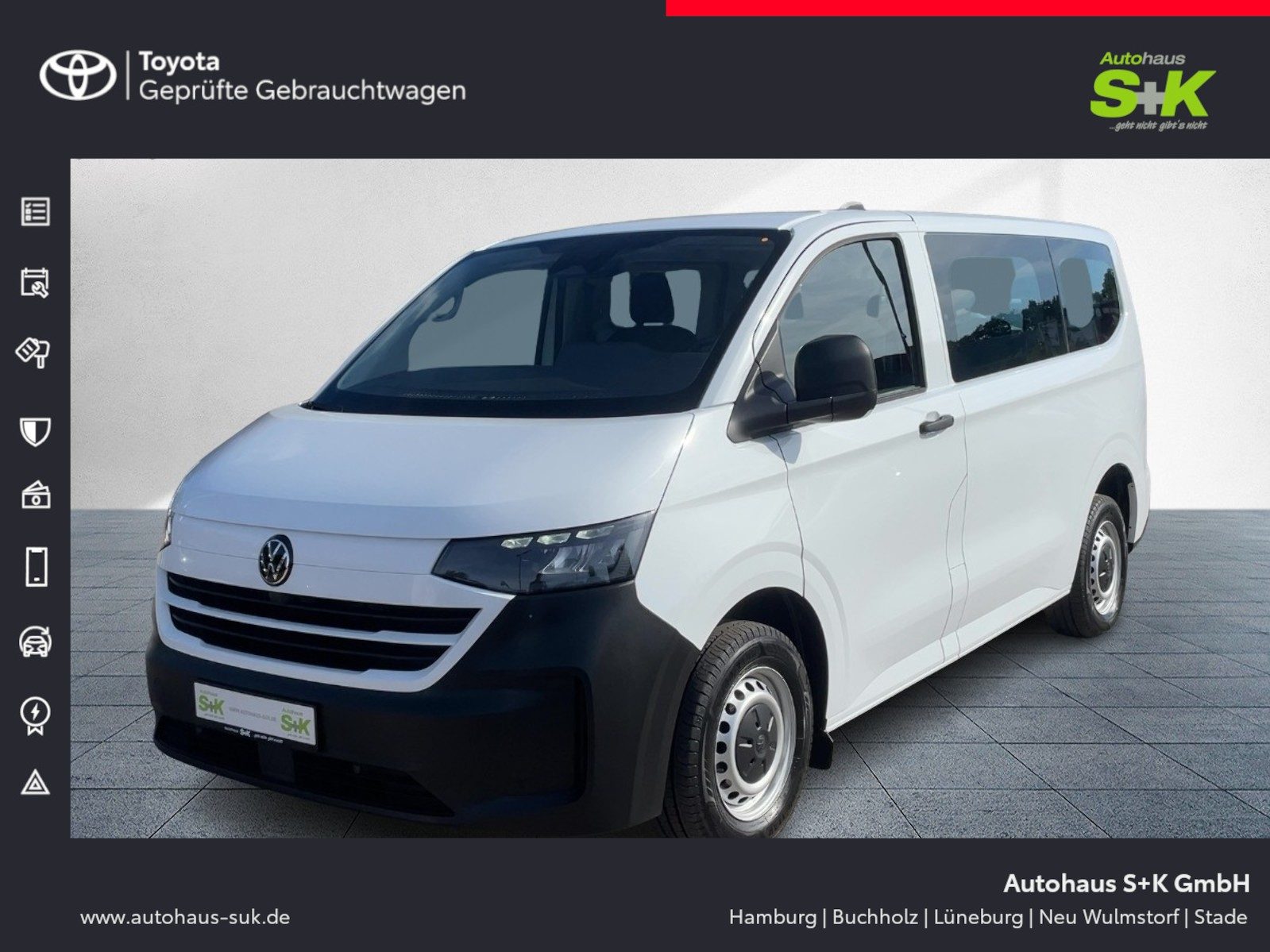 VW T7 Kombi Kombi 2.0 TDI KR L1H1 +AHK+KAMERA+TEMPO