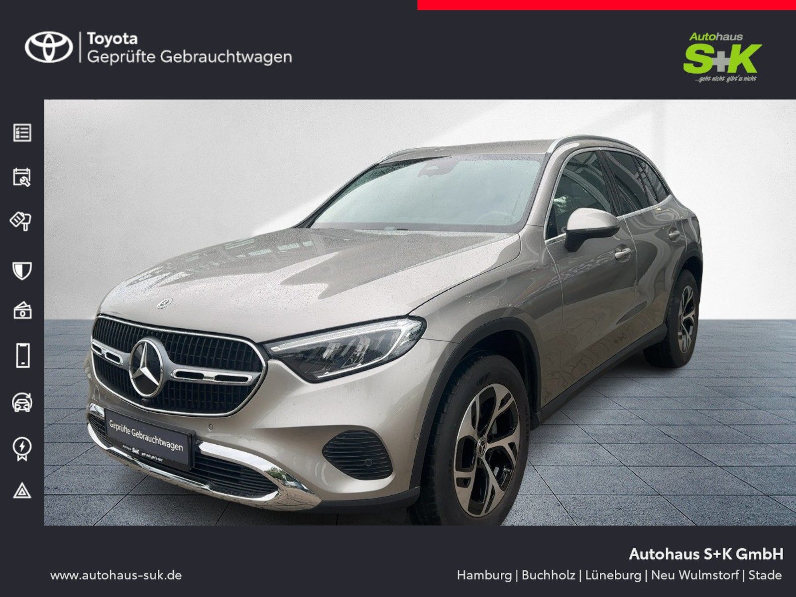 Mercedes-Benz GLC 220 d 4Matic"Totwinkel"Carplay"EPH"8x Bereif