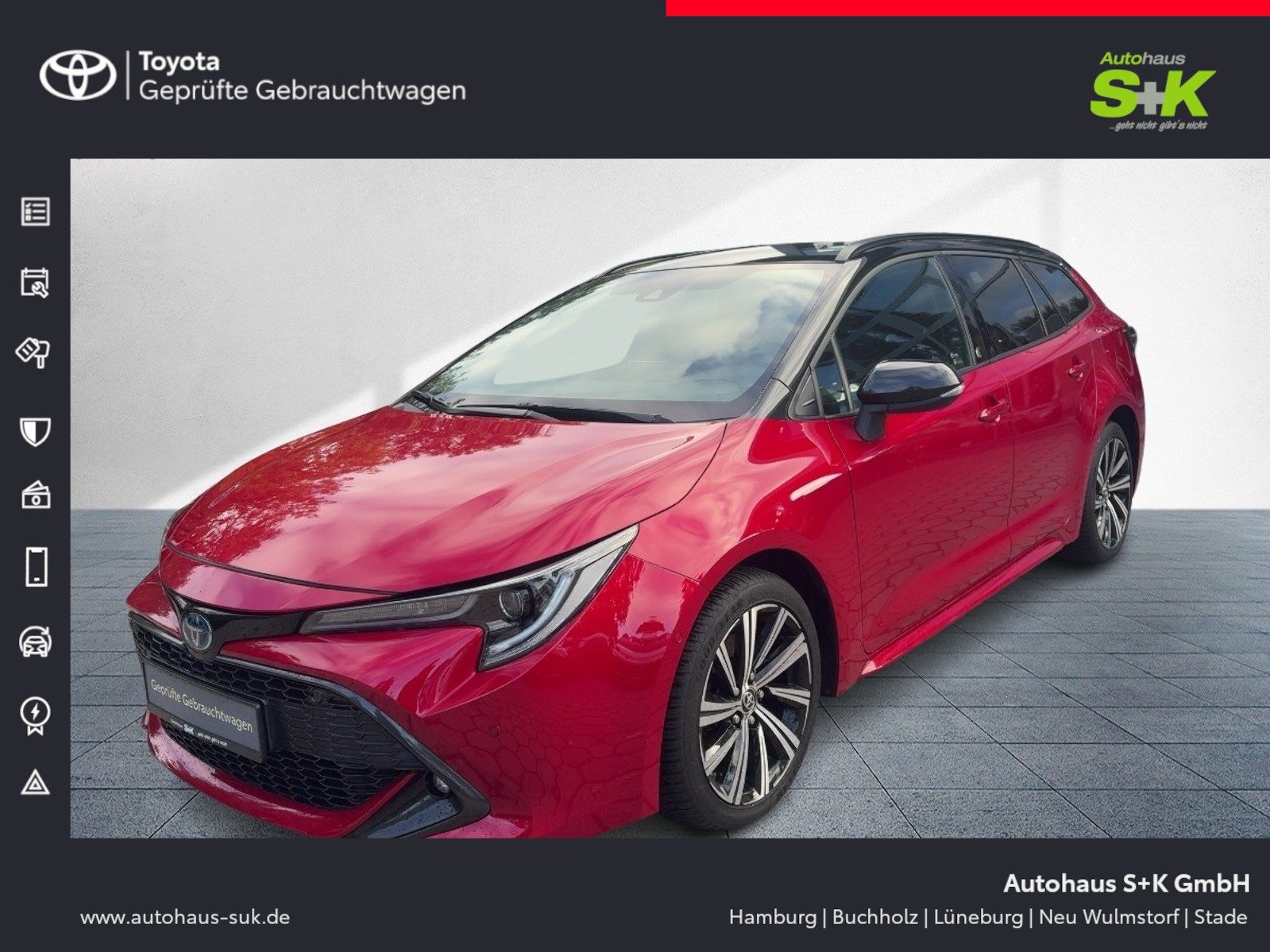 Toyota Corolla 2,0 Hybrid TS TeamD*GJR*AHK*Kamera*