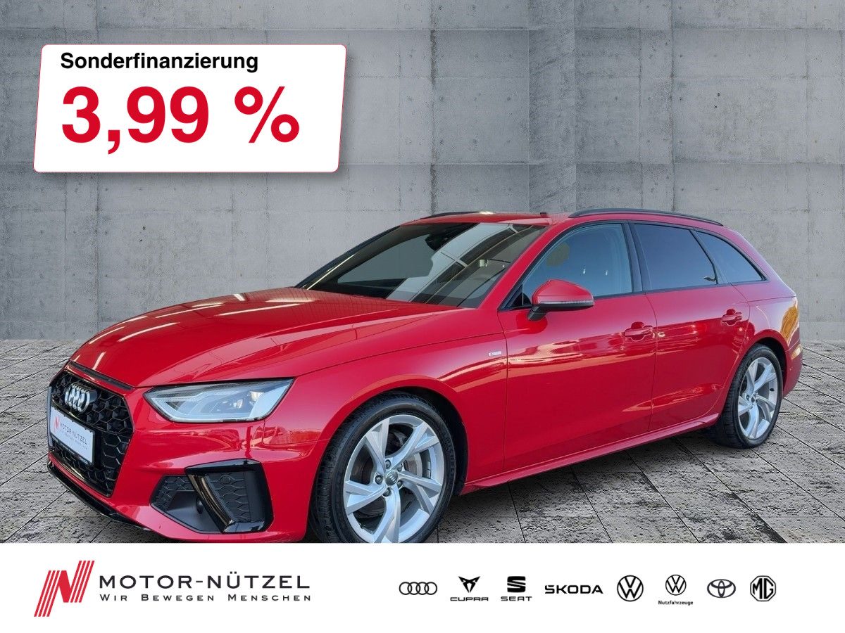 AUDI A4 Avant 40 TDI S-TR S-LINE NAVI+RFK+ACC+PANO+18