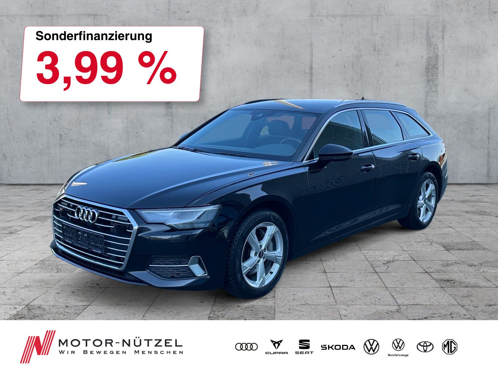 AUDI A6 Avant 50 TDI QU SPORT LED+NAVI+RFK+ACC+19"LM