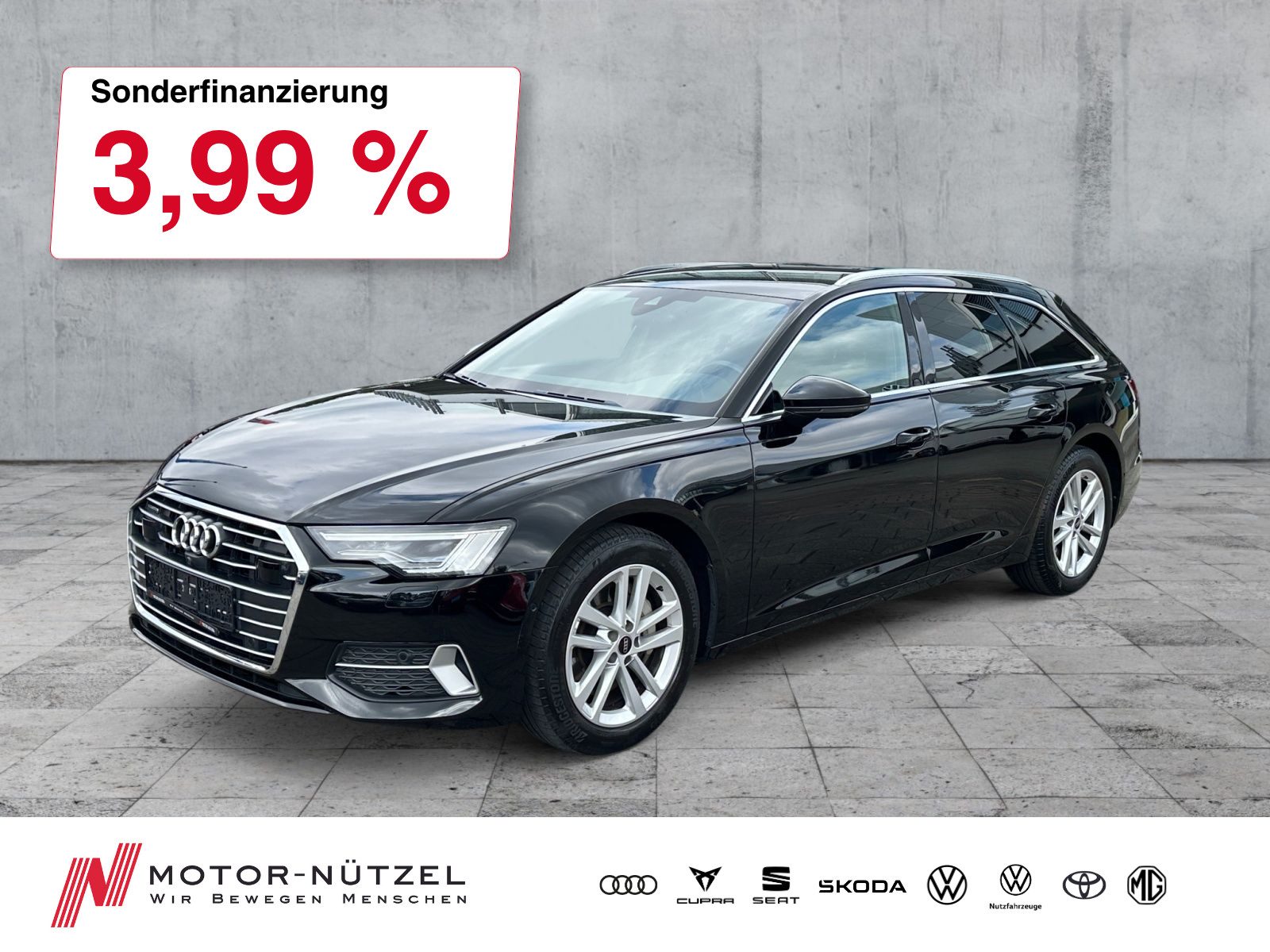 AUDI A6 Avant 50 TDI QU SPORT MATRIX+NAVI+RFK+ACC+18"