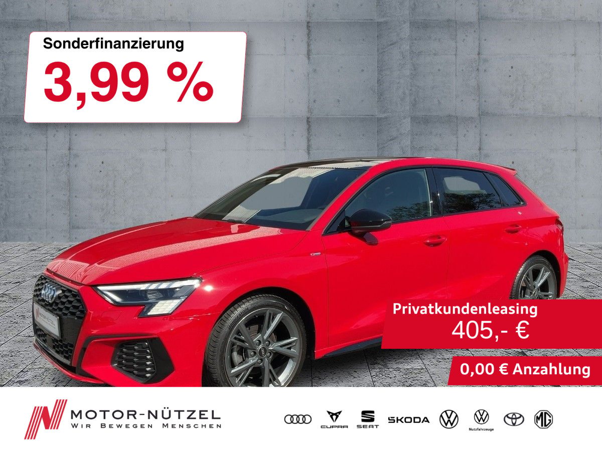 AUDI A3 Sportback 35 TFSI S-LINE MATRIX+B&O+AHK+PANO
