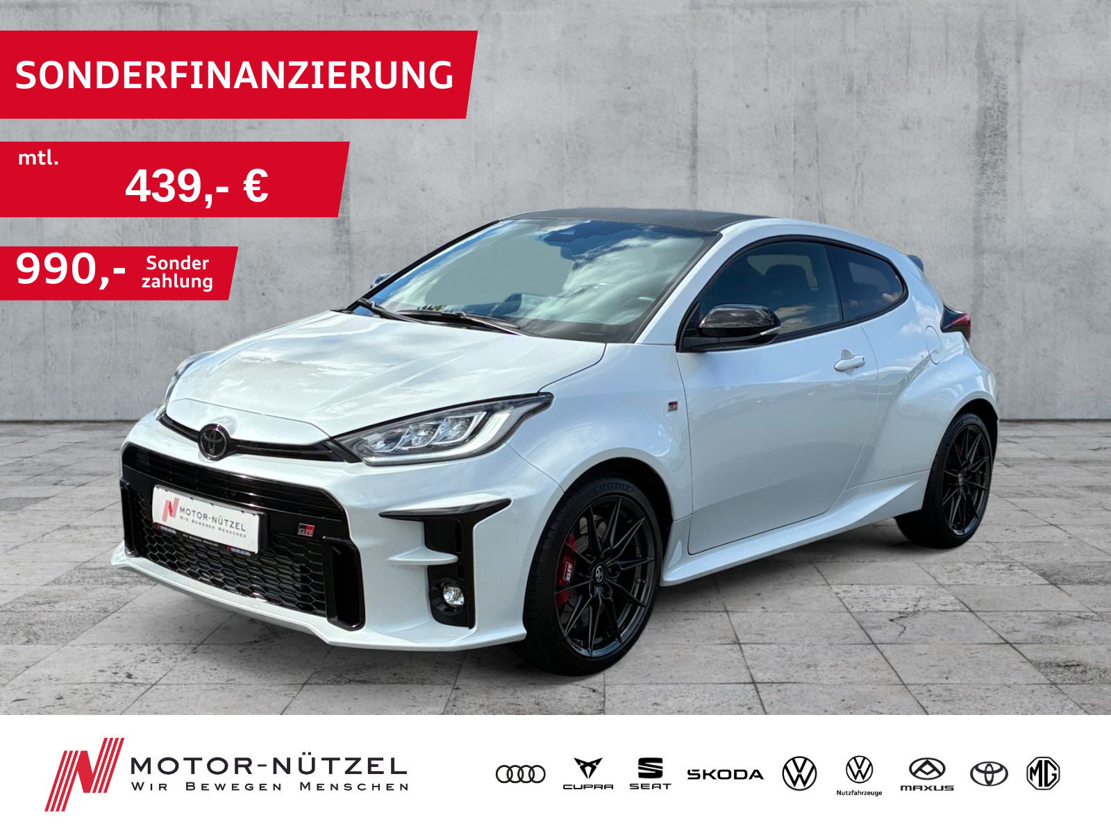 TOYOTA Yaris GR 1.6 TURBO AWD LED+ACC+APP+RFK+SHZ+DAB
