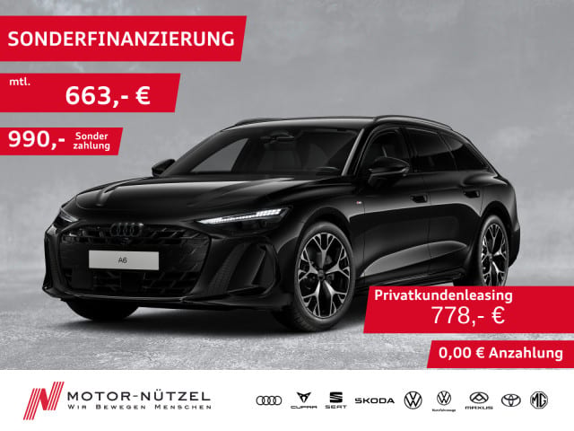 AUDI A6 Avant 40 TDI S-TR S-LINE MATRIX+ACC+SHZ+AHK