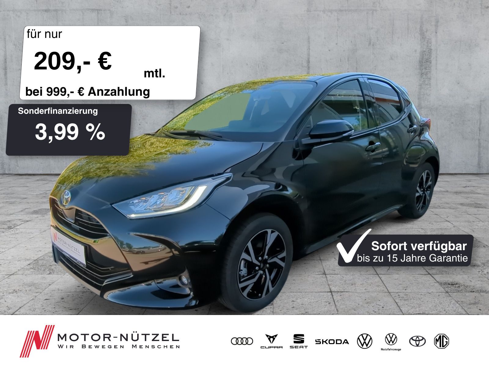 TOYOTA Yaris 1.5 Hybrid Teamplayer LED+APP+ACC+SHZ+RFK