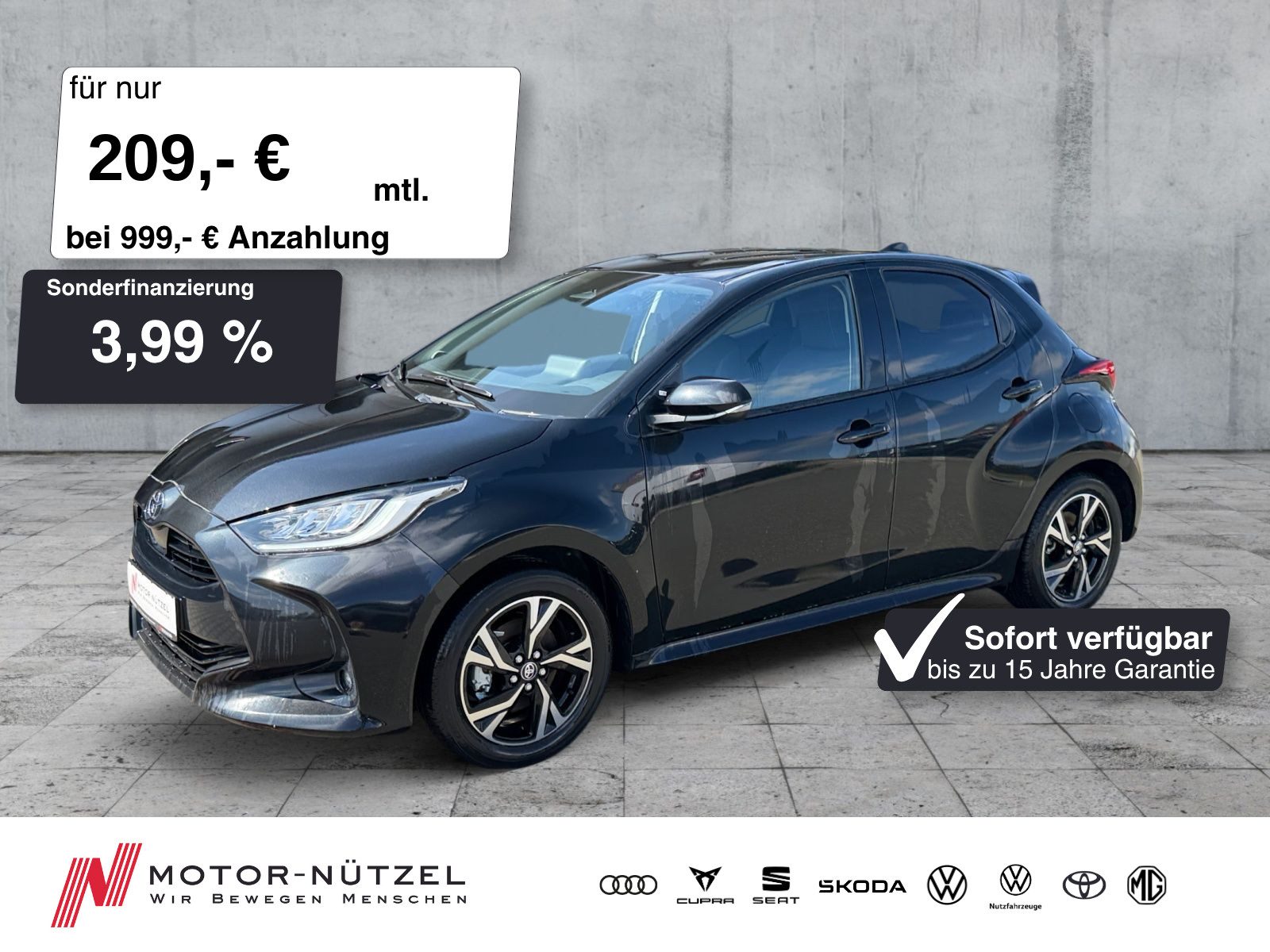TOYOTA Yaris 1.5 Hybrid Teamplayer LED+APP+ACC+SHZ+RFK