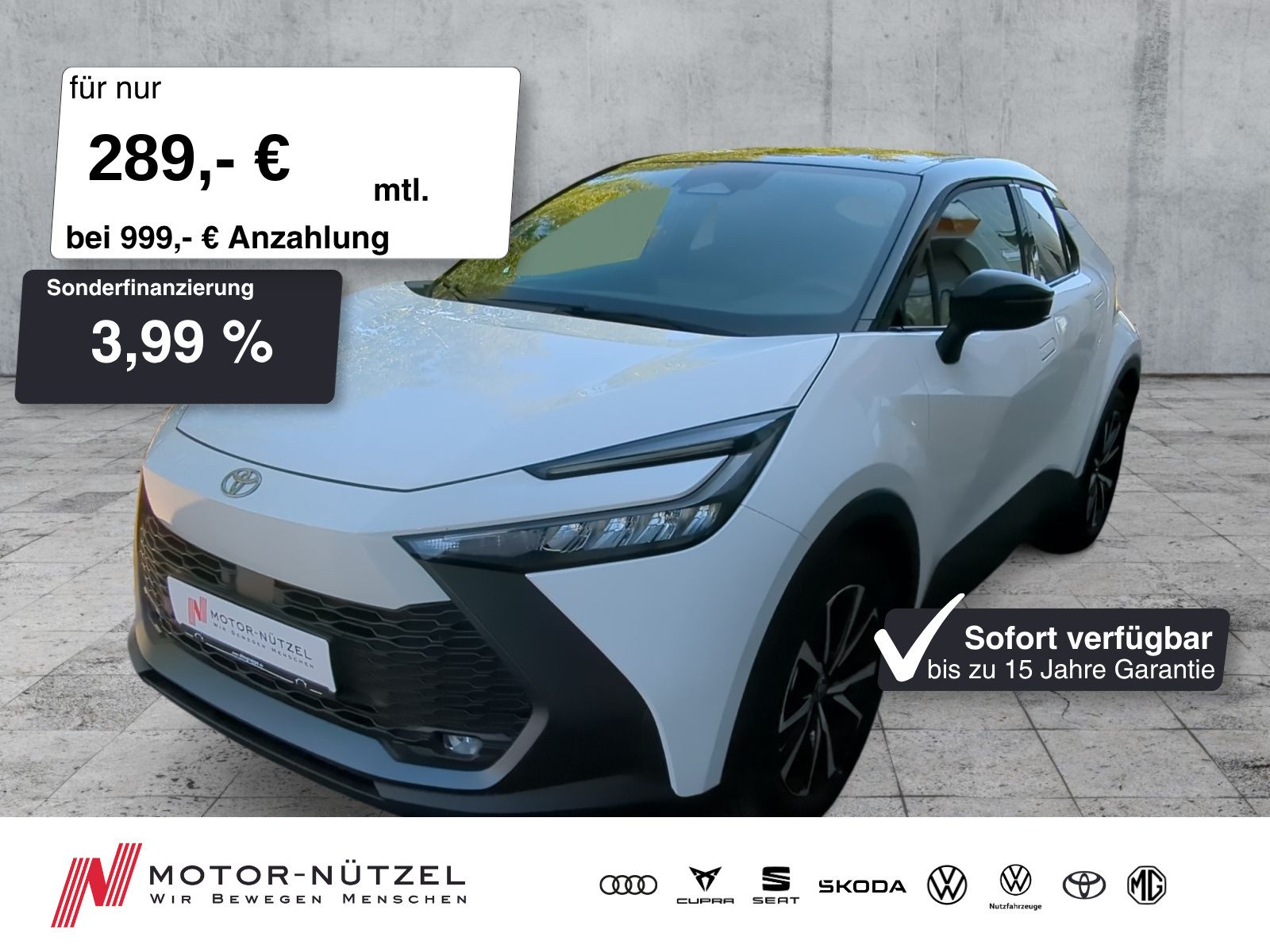 TOYOTA C-HR 2.0 Hybrid TEAM NAVI+APP+ACC+SHZ+RFK+DAB