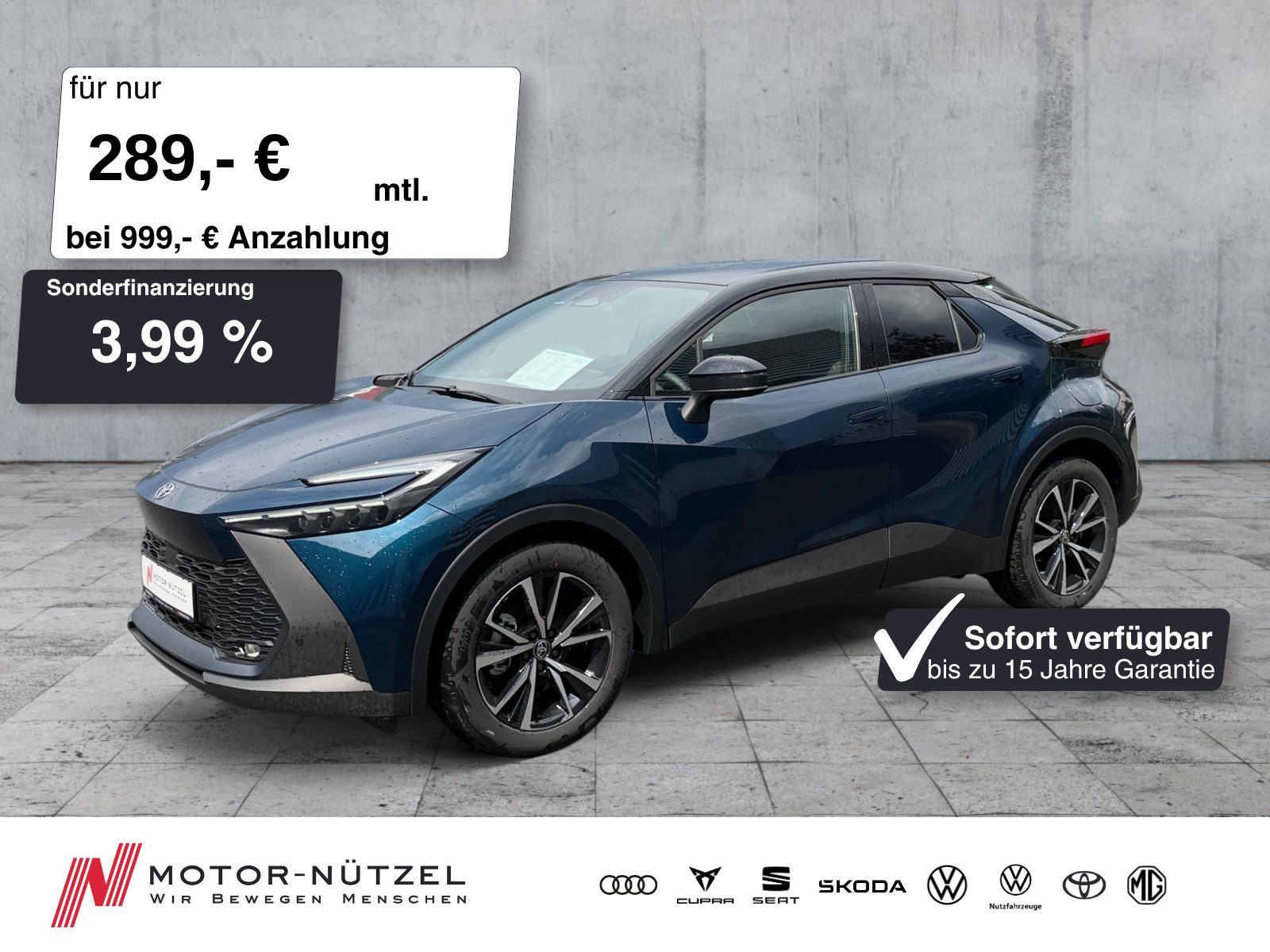 TOYOTA C-HR 2.0 Hybrid TEAM D LED+NAVI+APP+ACC+SHZ+RFK