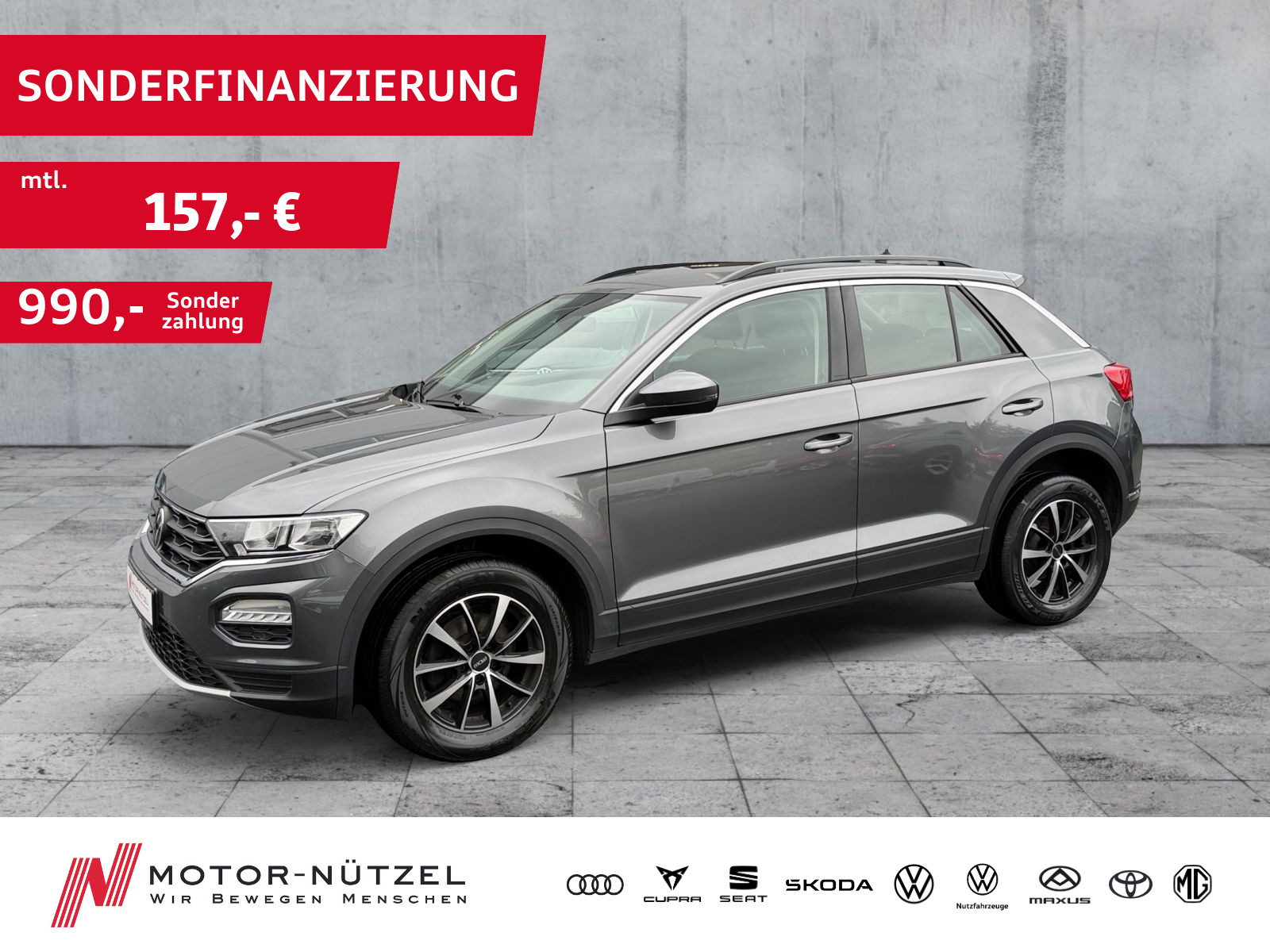 VW T-Roc 1.0 TSI STYLE APP+ACC+SHZ+2xPDC+DAB