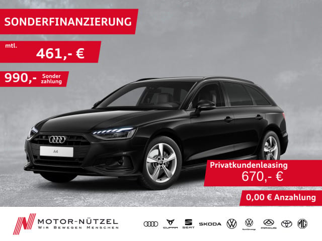 AUDI A4 Avant 35TFSI S-TR S-LINE LED+NAVI+ACC+SHZ+PDC