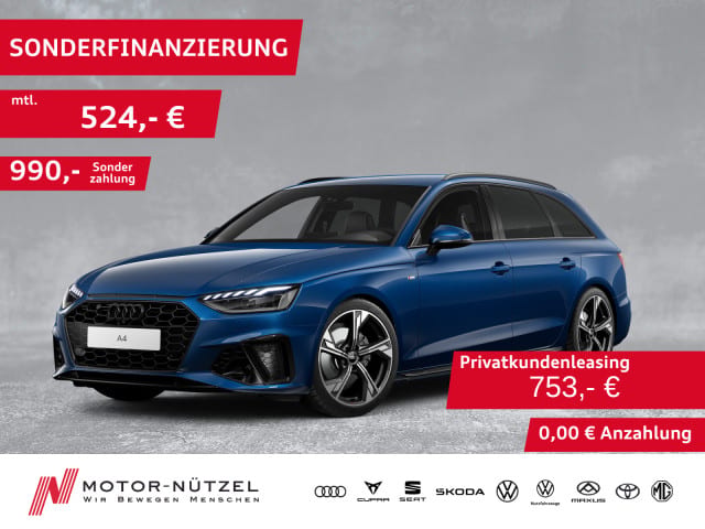 AUDI A4 Avant 35 TDI S-TR S-LINE LED+NAVI+ACC+SHZ+AHK