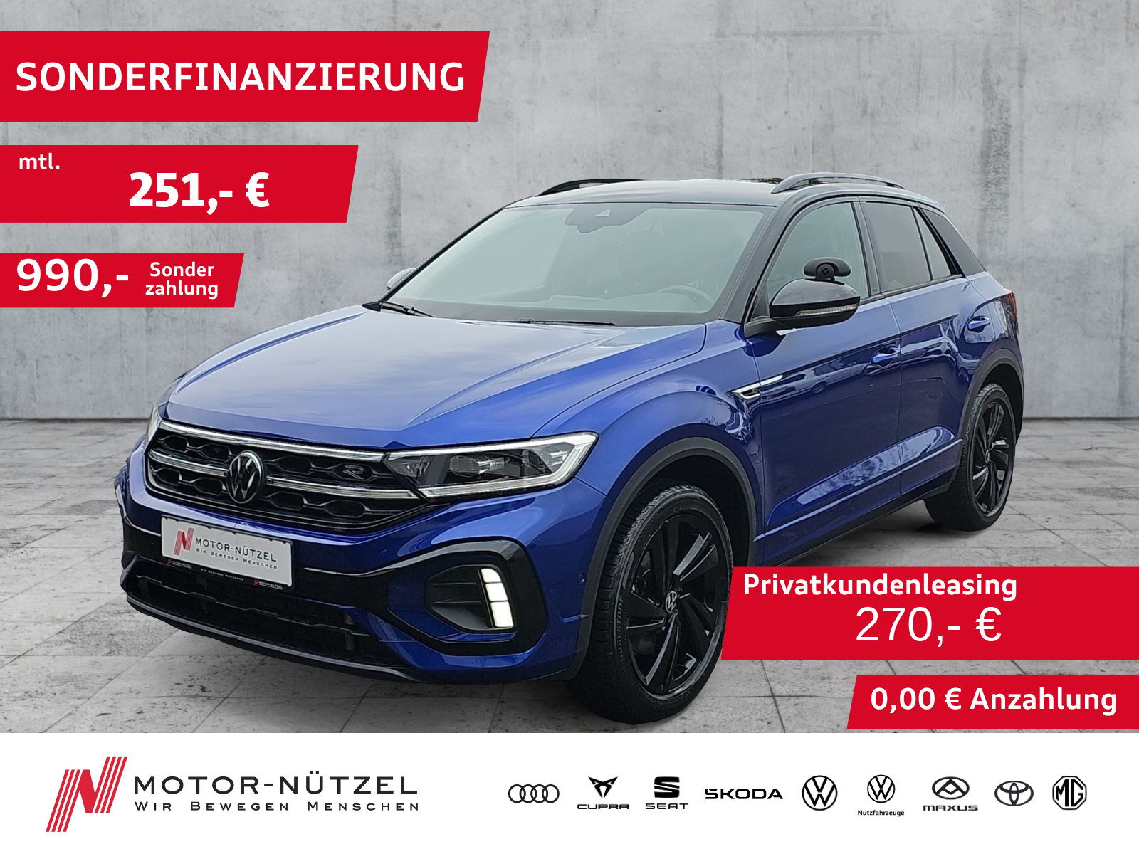 VW T-Roc 1.5 TSI DSG R-LINE MATRIX+NAVI+ACC+SHZ+AHK
