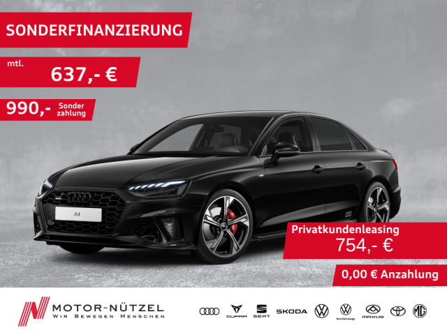 AUDI A4 Limousine 40TDI QU S-TR S-LINE MATRIX+NAV+ACC