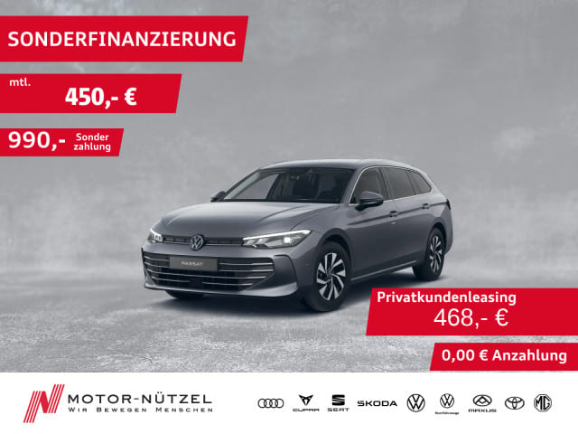 VW Passat Variant 2.0 TDI DSG BUSINESS LED+NAVI+AHK