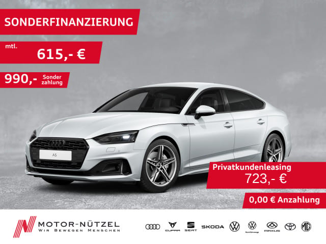 AUDI A5 Sportback 40TDI S-TR ADVANCED LED+NAV+ACC+SHZ