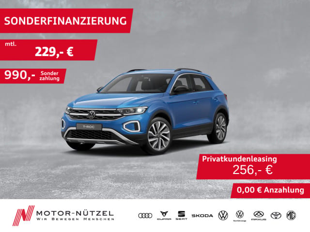 VW T-Roc 1.0 TSI MOVE LED+NAVI+APP+ACC+SHZ+PDC+RFK