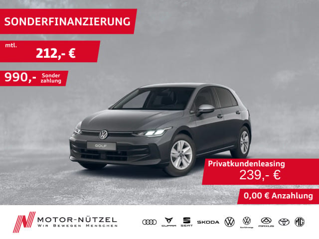 VW Golf VIII 1.5 TSI LIFE LED+NAVI+ACC+SHZ+PDC+RFK