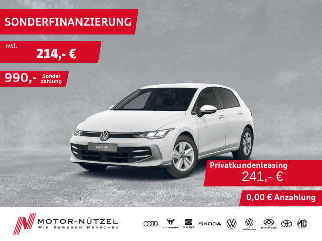 VW Golf VIII 1.5 TSI LIFE LED+NAVI+ACC+SHZ+PDC+RFK