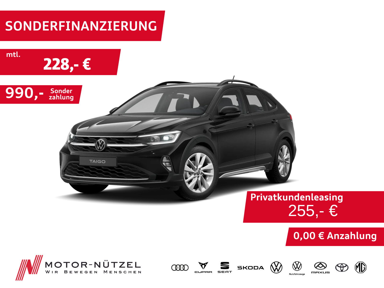 VW Taigo 1.0 TSI MOVE MATRIX+APP+ACC+SHZ+2xPDC+RFK