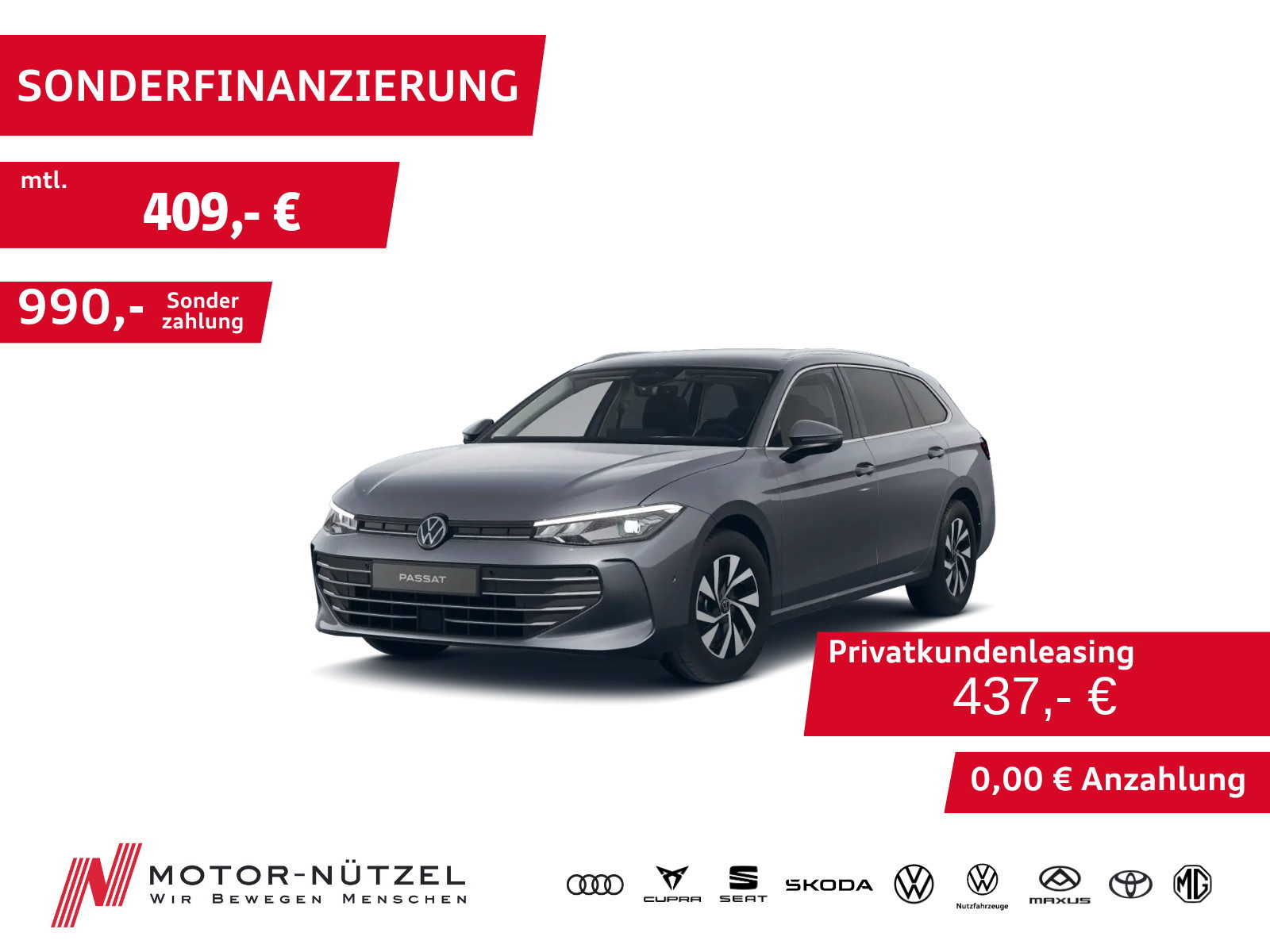 VW Passat Variant 2.0 TDI DSG BUSINESS LED+NAVI+AHK