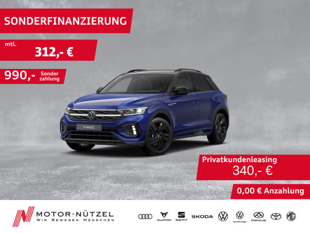 VW T-Roc 1.5 TSI DSG R-LINE MATRIX+NAVI+ACC+SHZ+AHK