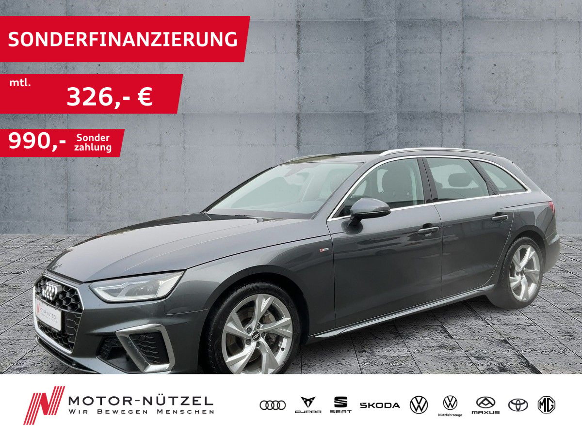 AUDI A4 Avant 40 TDI S-TR QU S-LINE LED+NAVI+SHZ+18"