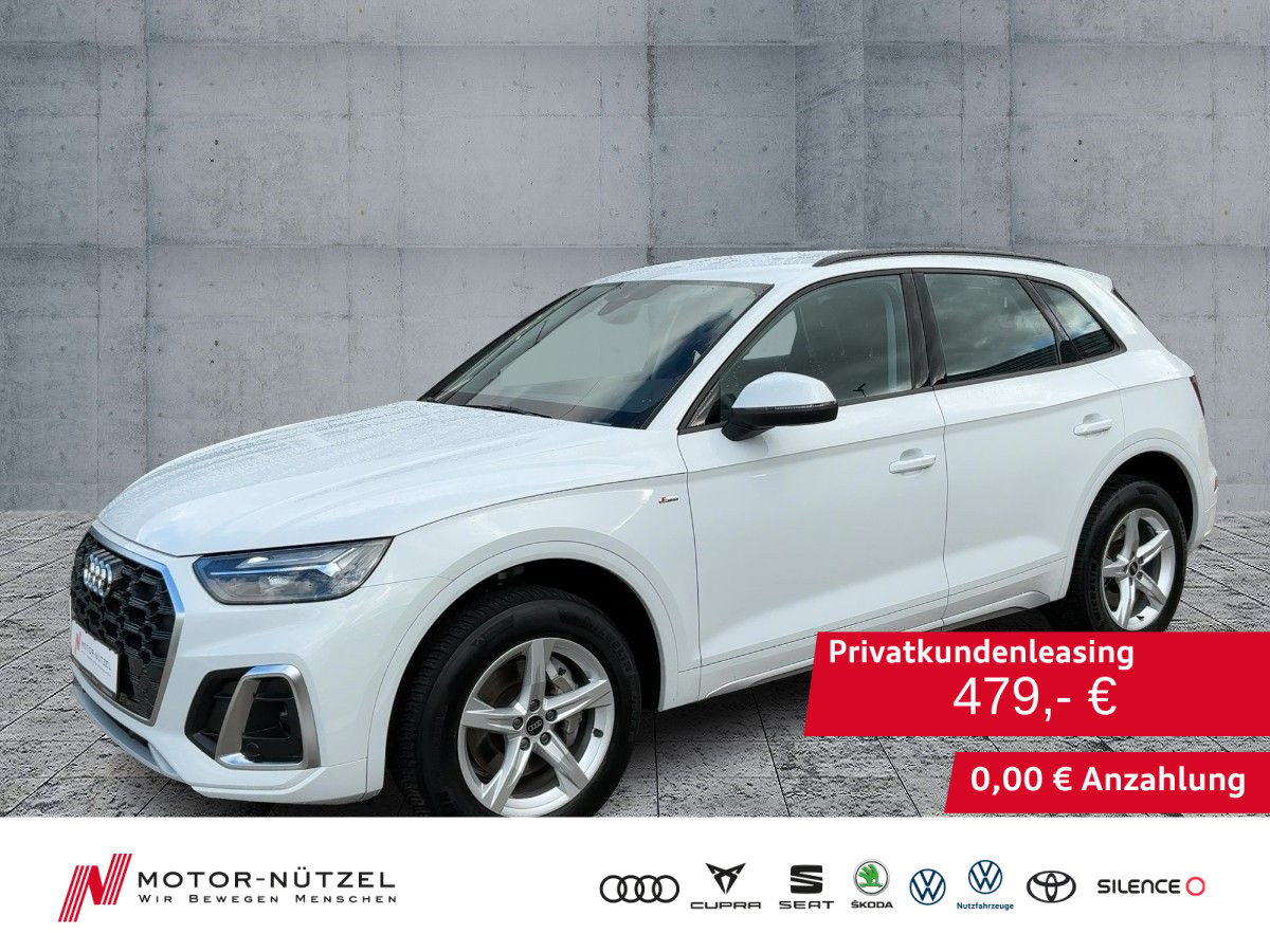 AUDI Q5 40 TDI QU S-TR S-LINE LED+NAVI+AHK+GRA+SHZ+VC