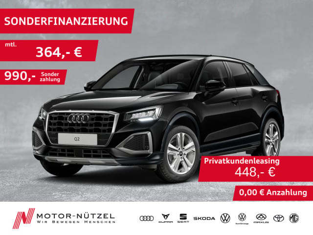 AUDI Q2 30 TFSI ADVANCED LED+APP+BT+DAB+SHZ+PDC+RFK
