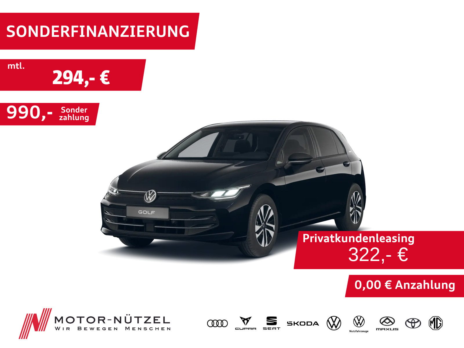 VW Golf VIII 1.5 TSI ENERGY LED+NAV+ACC+SHZ+PDC+RFK