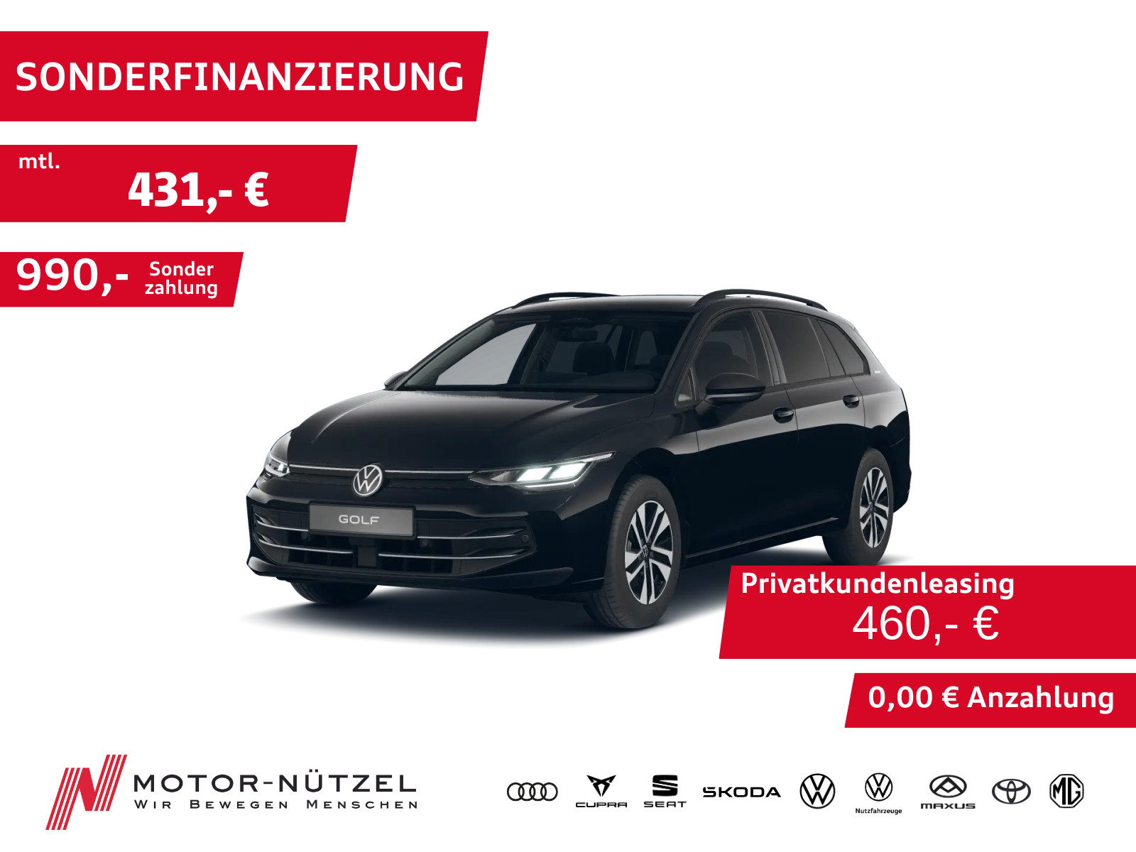 VW Golf VIII Variant 2.0 TDI DSG ENERGY LED+NAV+ACC