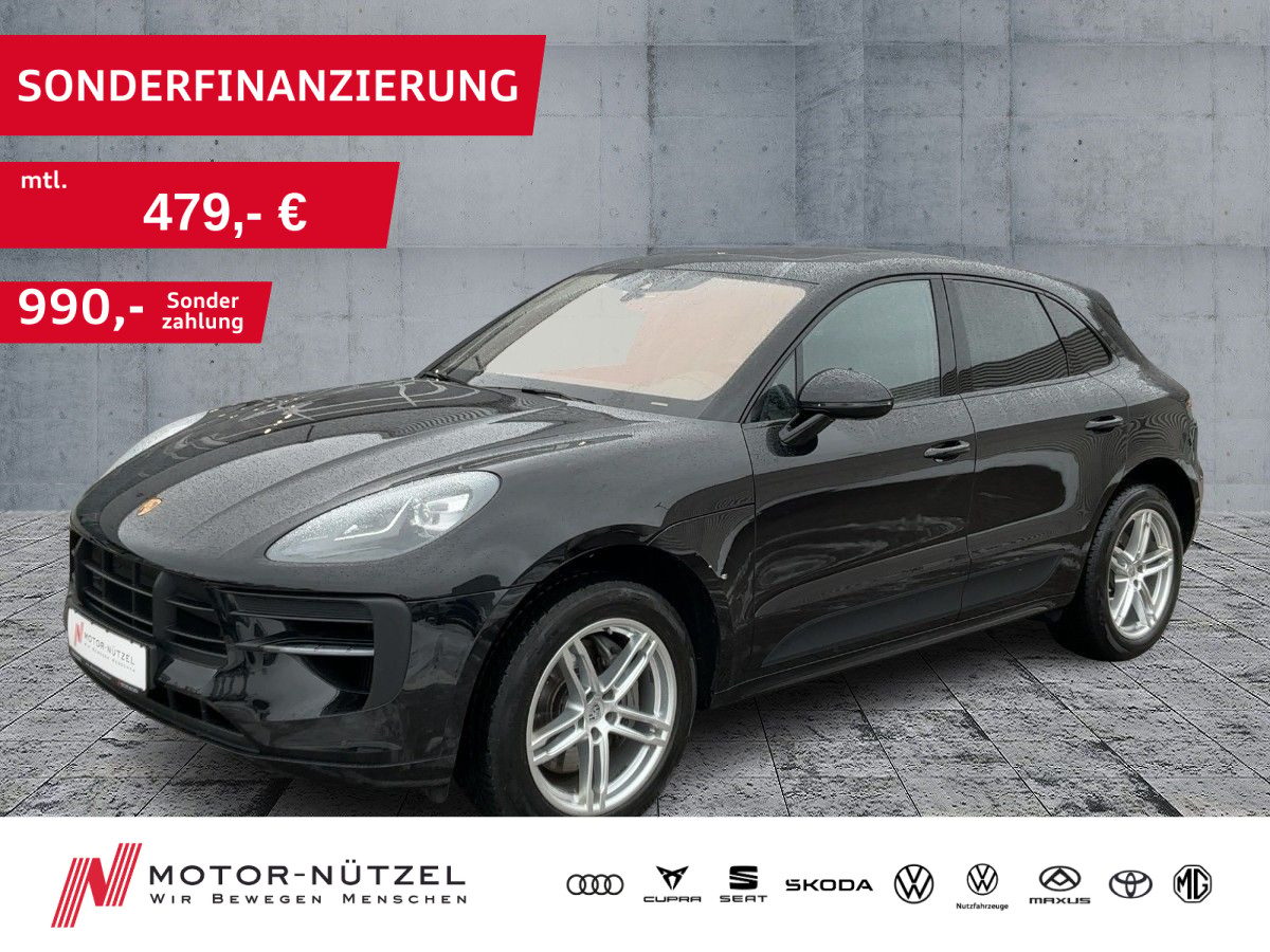 PORSCHE Macan S LED+NAVI+AHK+PANO+BOSE+DAB+GRA+SHZ+19Z.