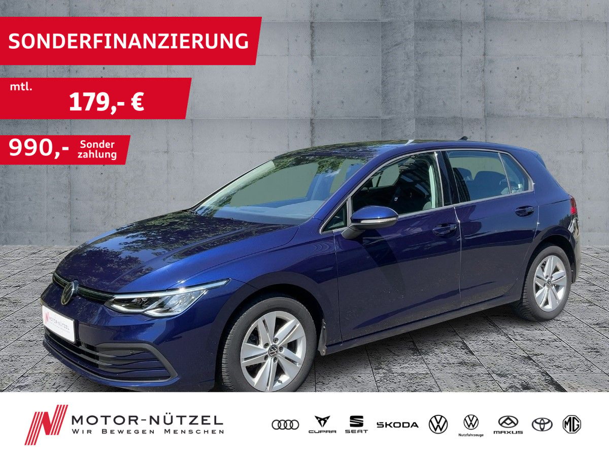 VW Golf VIII 1.0 TSI 5JG+LED+SHZ+2xPDC+APP+AHK+DAB