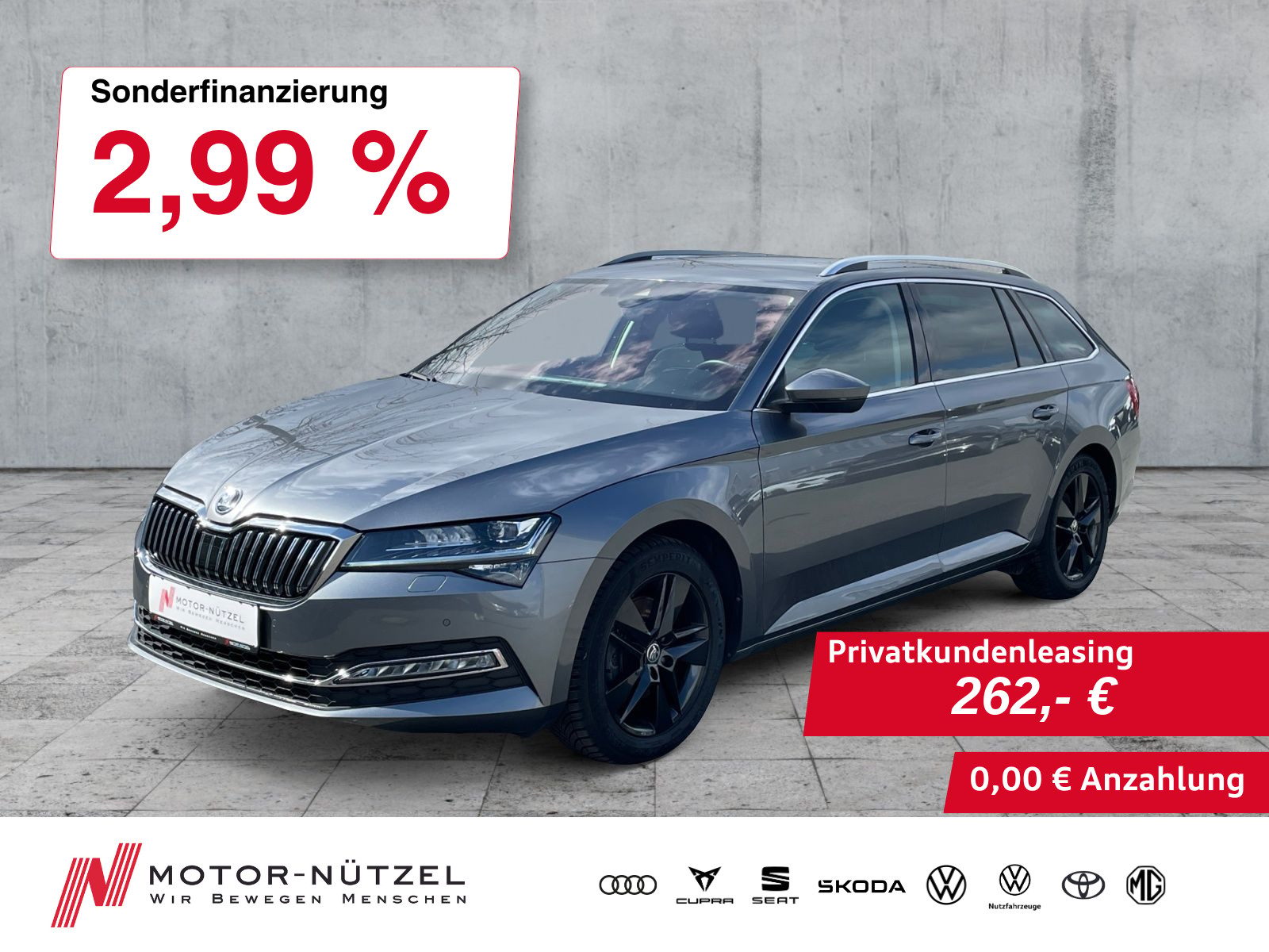 SKODA Superb Combi 2.0 TDI DSG STYLE BEAM+NAVI+ACC+SHZ