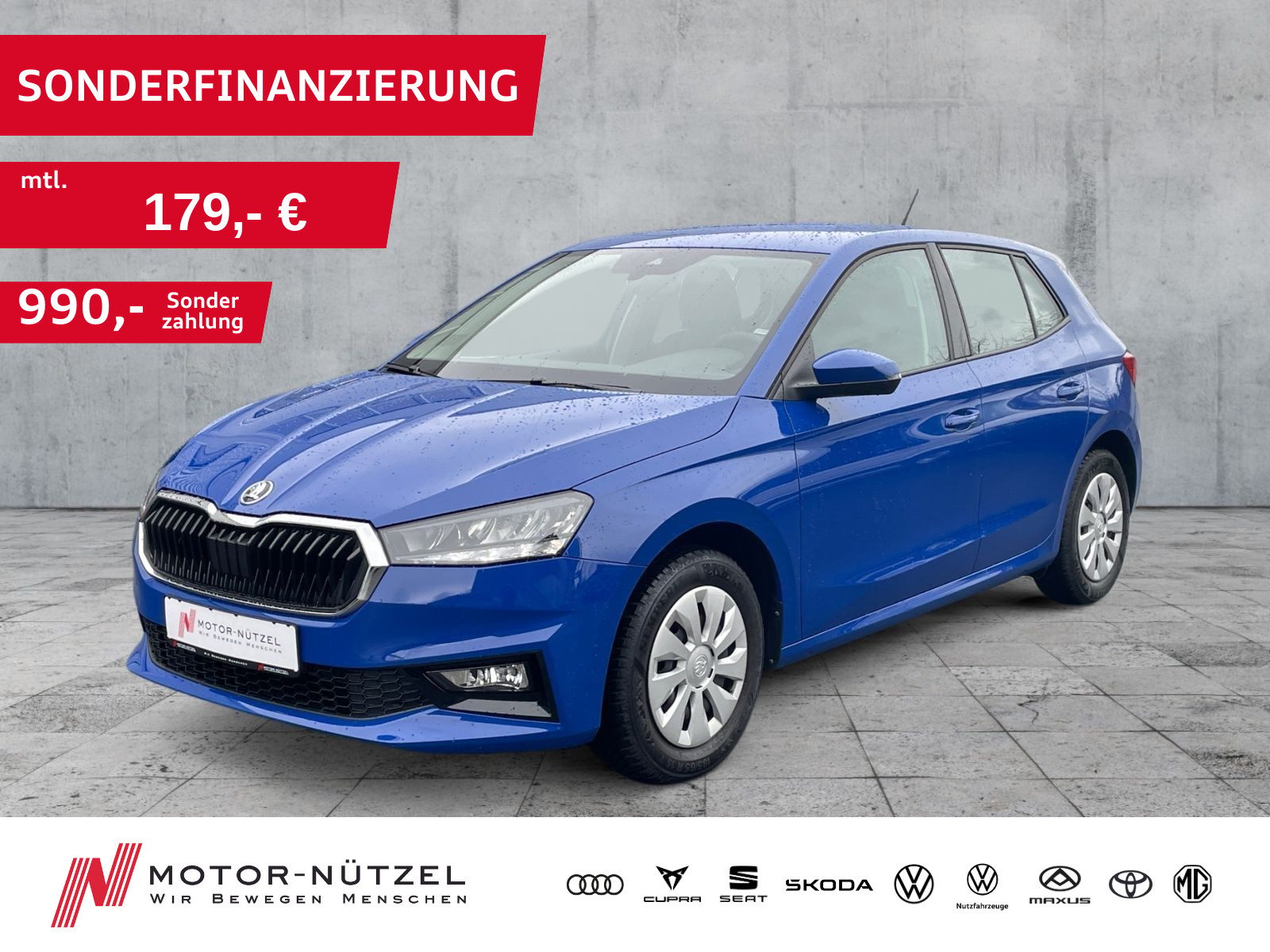 SKODA Fabia 1.0 MPI SELECTION LED+SHZ+PDC+GRA+APP+DAB