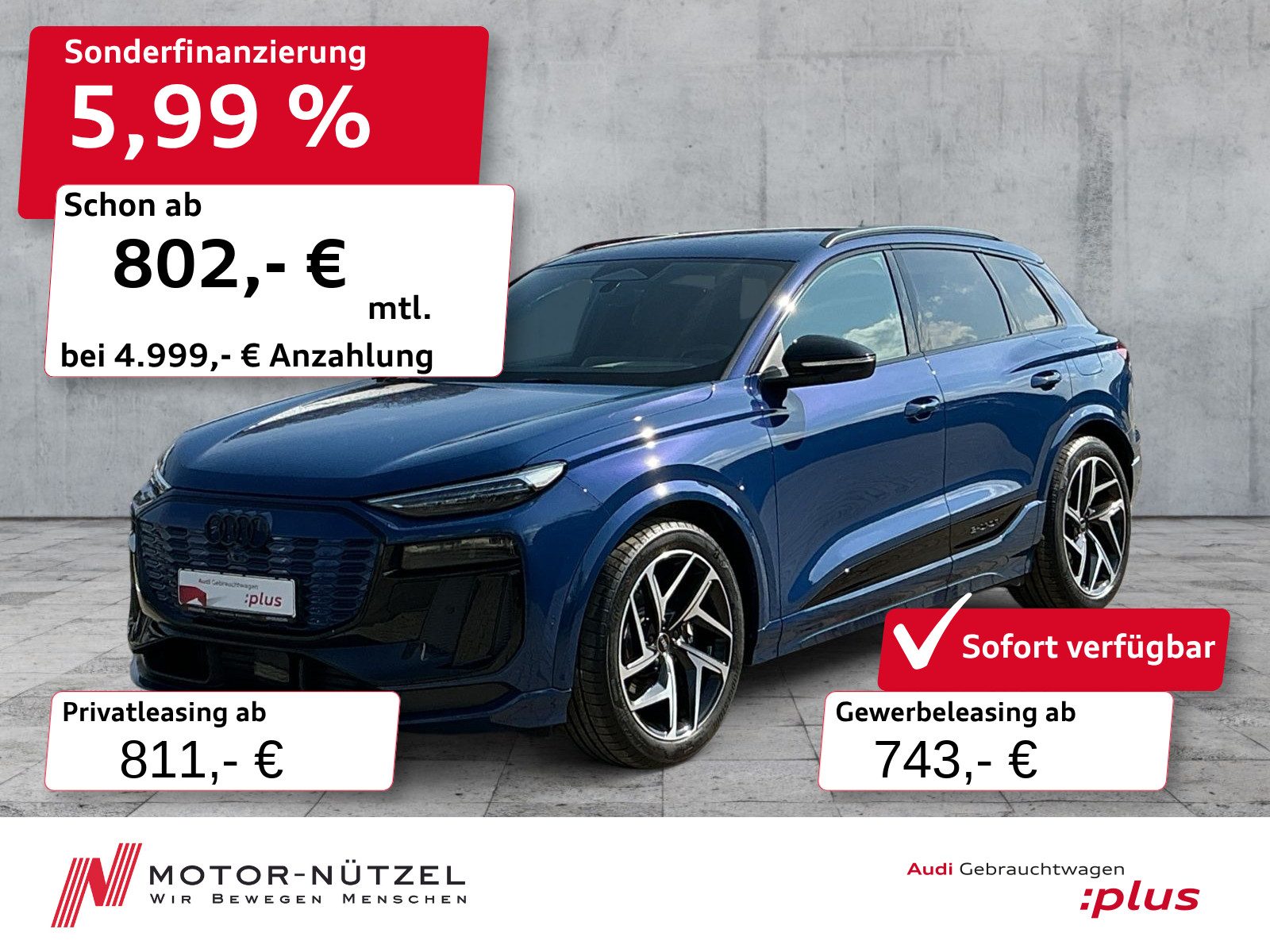 AUDI SQ6 e-tron QU MATRIX+NAVI+HuD+B&O+AIR+ACC+AHK+21