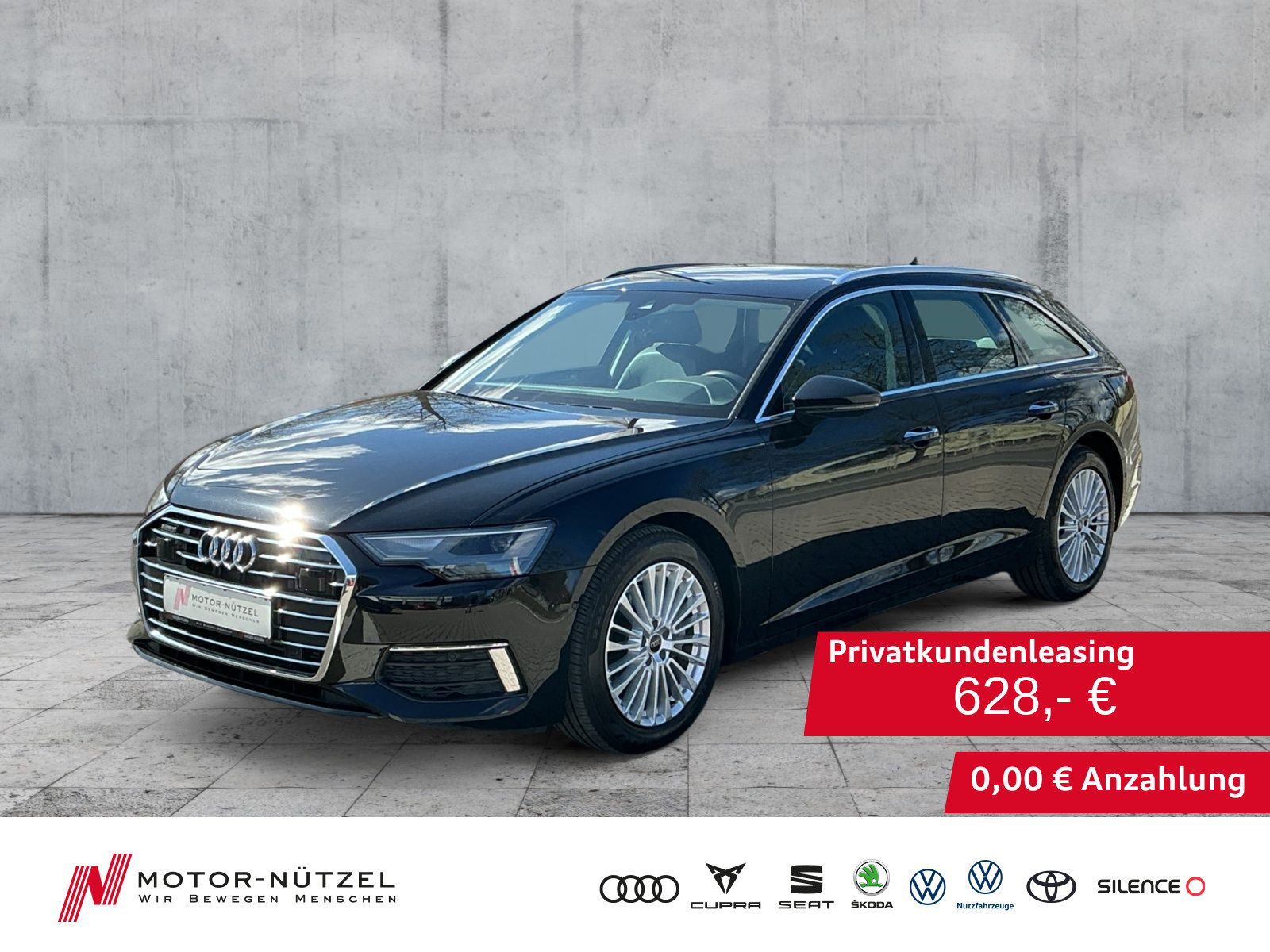 AUDI A6 Avant 45 TFSI QU DESIGN 5JG+LED+NAV+ACC+LEDER