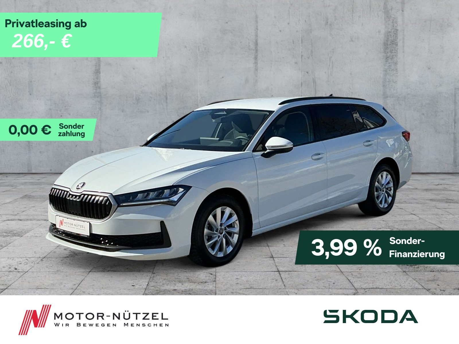 SKODA Superb Combi 2.0 TDI DSG ESSENCE LED+NAV+AHK+ACC