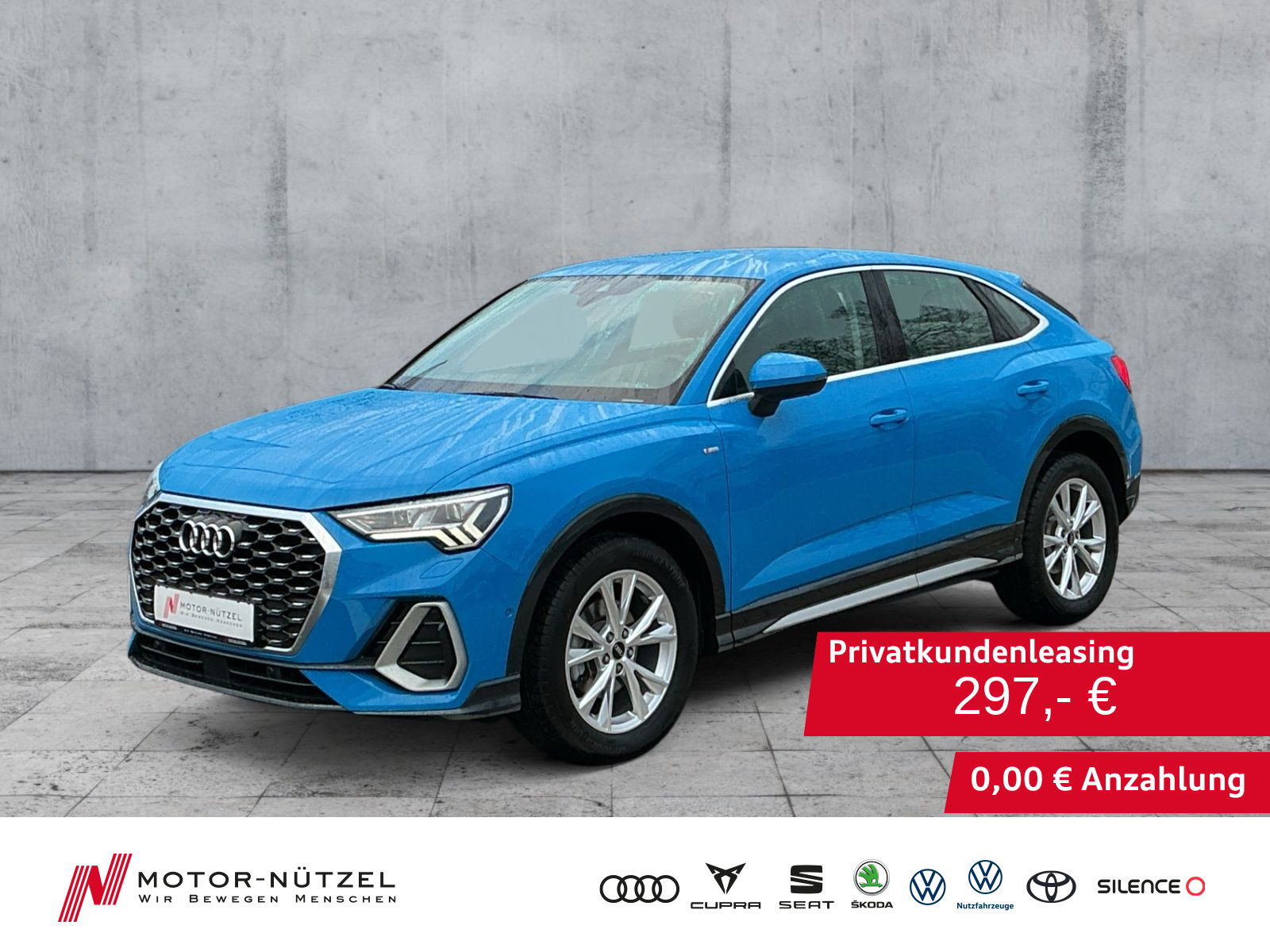AUDI Q3 Sportback 35 TFSI S-TR S-LINE 5JG+MATRIX+AHK
