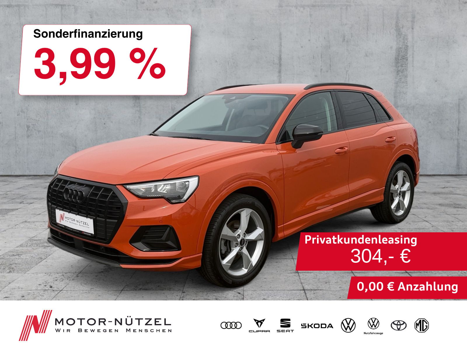 AUDI Q3 35 TFSI S-TR ADVANCED LED+NAV+APP+ACC+SHZ+AHK