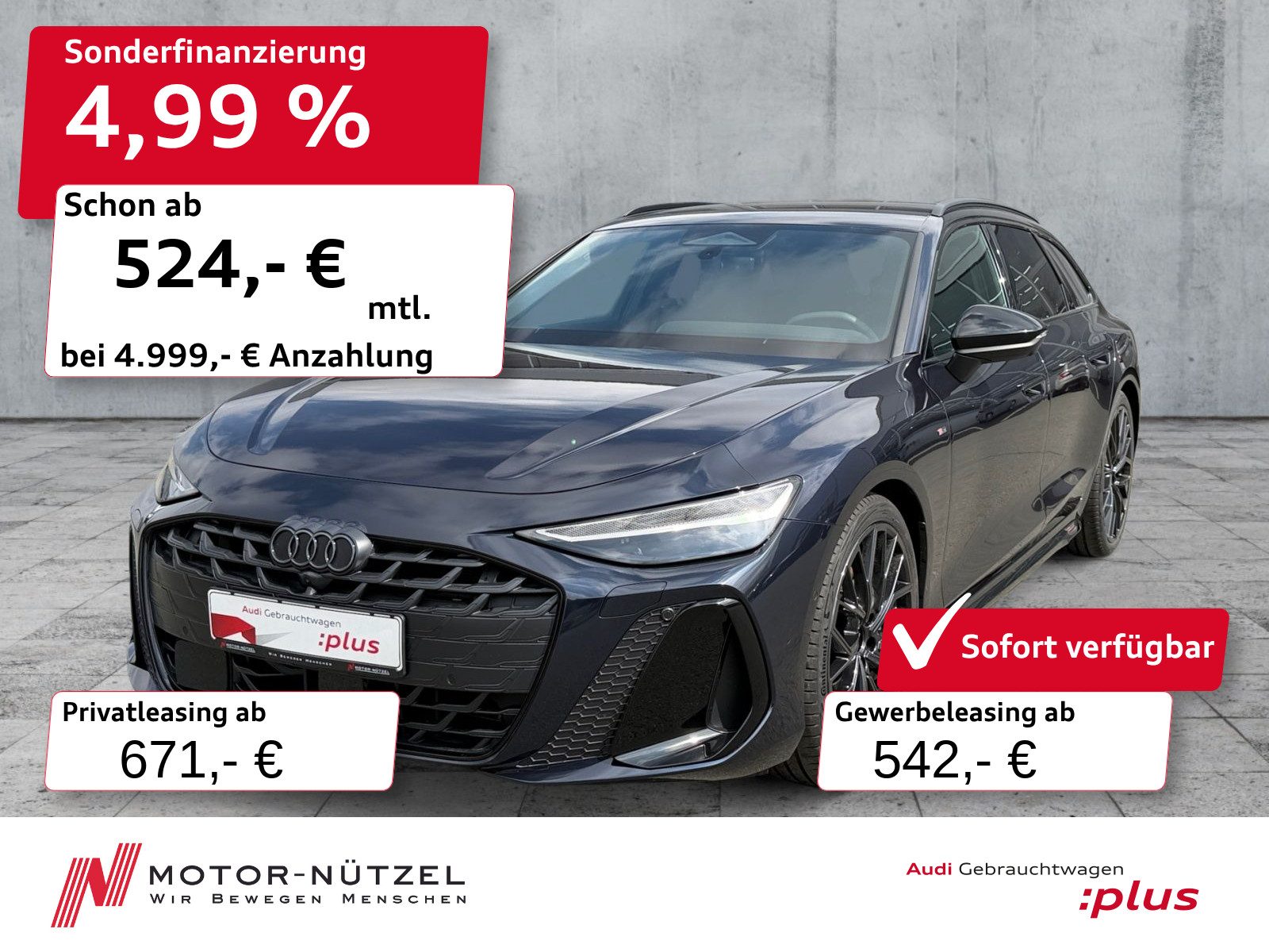 AUDI A6 Avant TDI 150kW QU EDITION ONE MATRIX+ACC+360
