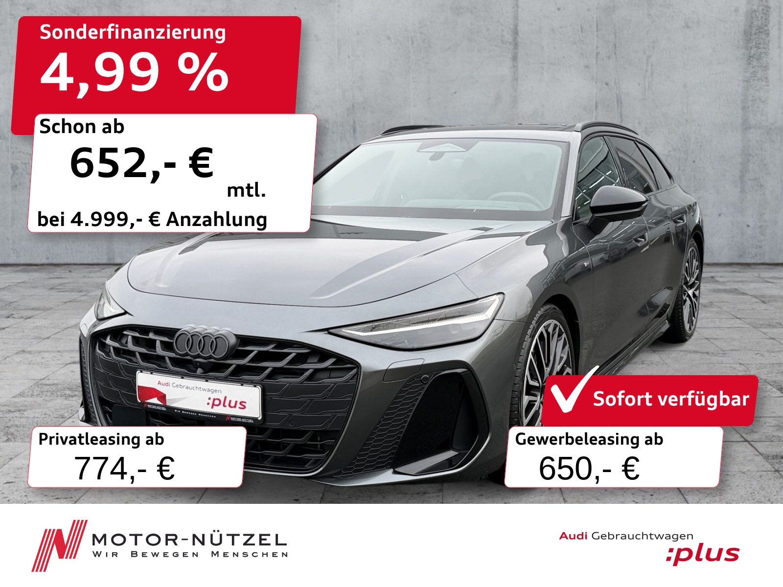 AUDI A6 Avant TFSI 270kW QU S-LINE MATRIX+B&O+HuD+AIR