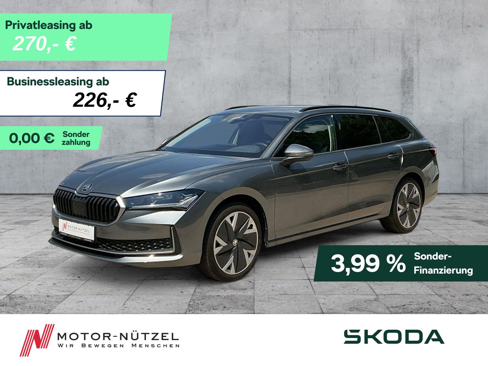 SKODA Superb Combi 1.5 TSI DSG SELECTION BEAM+NAVI+AHK